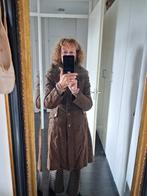 Arma Leren Jas met Bontkraag, Kleding | Dames, Jassen | Winter, Bruin, Arma, Ophalen of Verzenden, Zo goed als nieuw