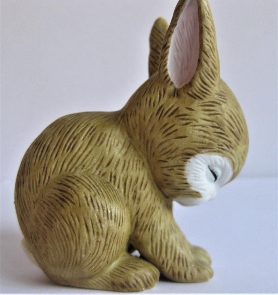 Franklin Woodland Porselein Surprises Konijn /Rabbit 1984, Verzenden, Zo goed als nieuw, Dier