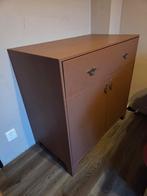 Commode in plum kleur, zsm weg, Ophalen, Gebruikt, 50 tot 70 cm, 100 cm of meer