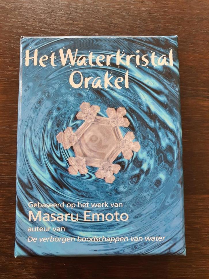 Masuru Emoto - Waterkristal orakel kaarten, Boeken, Esoterie en Spiritualiteit, Nieuw, Overige typen, Tarot of Kaarten leggen