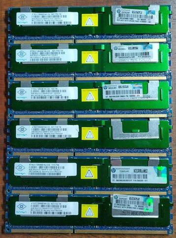 48GB 6x 8GB 2Rx4 PC3-10600R DDR3-1333MHz ECC Nanya beschikbaar voor biedingen