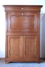 Oude eiken secretaire 112*44*161 cm opgeknapt, Huis en Inrichting, Kasten | Secretaires, Gebruikt, -, -, Ophalen of Verzenden