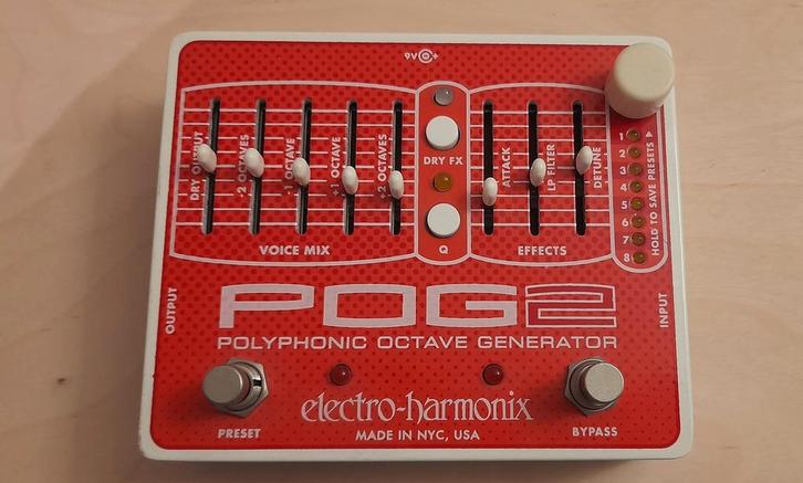 Electro-Harmonix POG 2 Octaaf Harmonizer, Muziek en Instrumenten, Effecten, Ophalen of Verzenden