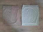 EMMA Lichtbruin en grijs tricot rokje maat 34, Ophalen of Verzenden, Zo goed als nieuw, Maat 34 (XS) of kleiner, Grijs