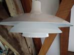Twee mooie Deense Vintage schalen lampen., Gebruikt, Ophalen of Verzenden, Vintage. Deense., Metaal