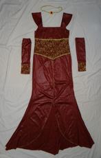 Mooie donker rode/gouden MIDDELEEUWSE PRINSES jurk, Kleding | Dames, Carnavalskleding en Feestkleding, Ophalen, Nieuw, Halloween