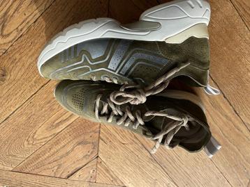 Via Vai echte leren/suede groene sneaker NIEUW maat 37  beschikbaar voor biedingen