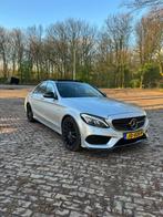 Mercedes C-Klasse C450 4MATIC/NAP/PANO/HEAD-UP/CARBON/CAMERA, Auto's, Mercedes-Benz, Origineel Nederlands, Te koop, Zilver of Grijs