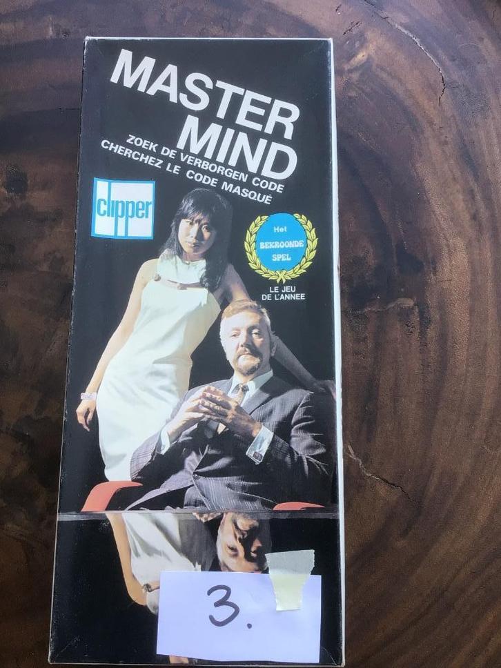 Vintage Master mind bekroond spel van Clipper breek de code., Hobby en Vrije tijd, Gezelschapsspellen | Bordspellen, Zo goed als nieuw
