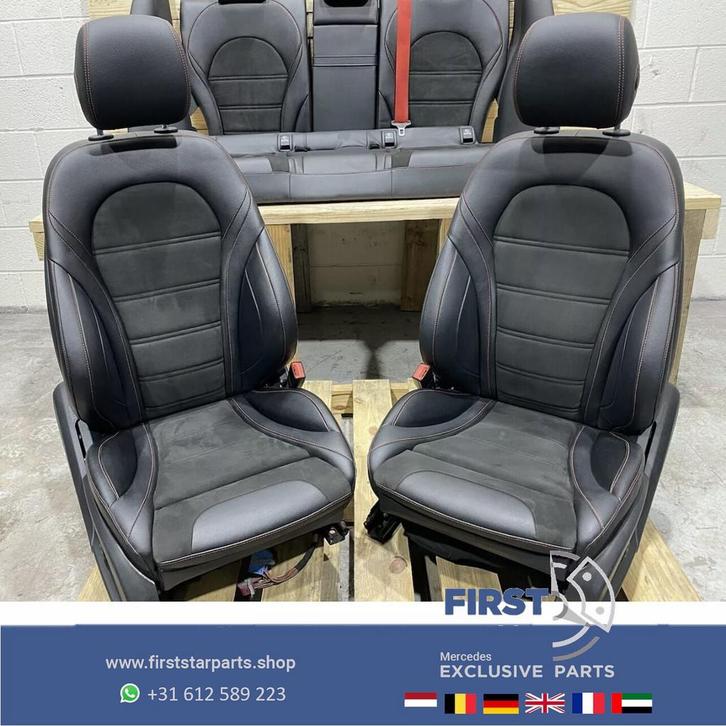 W205 C43 C63 AMG Edition Interieur Elektrische Stoelen Leer, Auto-onderdelen, Interieur en Bekleding, Mercedes-Benz, Gebruikt