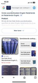 Van Dale Groot woordenboek Engels (set), Ophalen of Verzenden, Nieuw, Engels