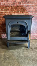 Hergom gietijzeren houtkachel, Huis en Inrichting, Haarden, Ophalen, Gebruikt, Vrijstaande haard, Houthaard