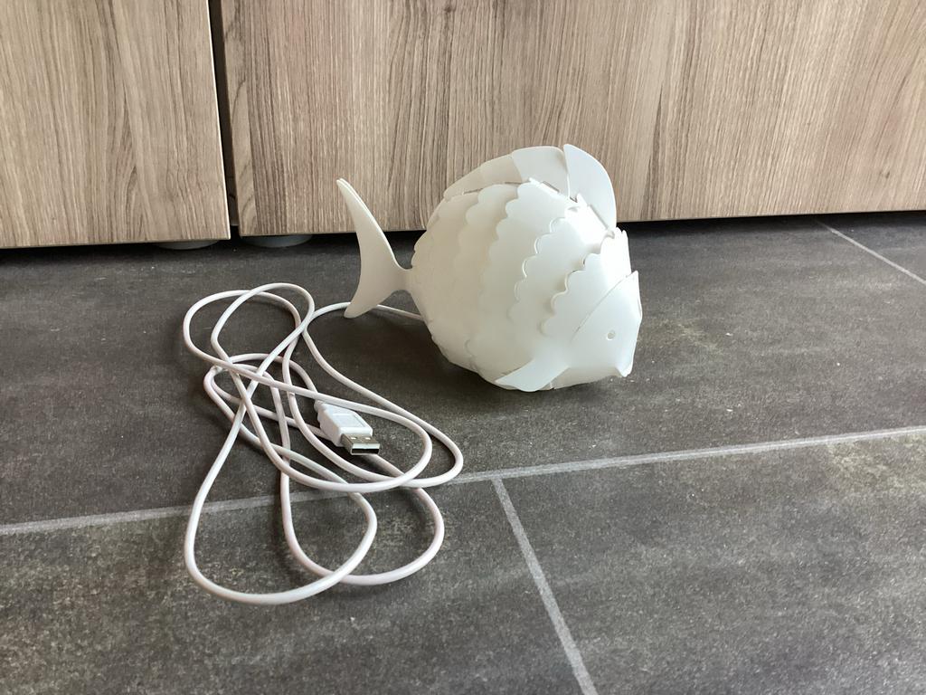 Vis Nachtlampje - Kleur Veranderend, Kinderen en Baby's, Kinderkamer | Inrichting en Decoratie, Ophalen of Verzenden, Nieuw, Lamp
