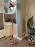 Vloerlamp koper met bijpassende eettafel lamp, Huis en Inrichting, Lampen | Vloerlampen, Ophalen, Gebruikt, Metaal, 150 tot 200 cm