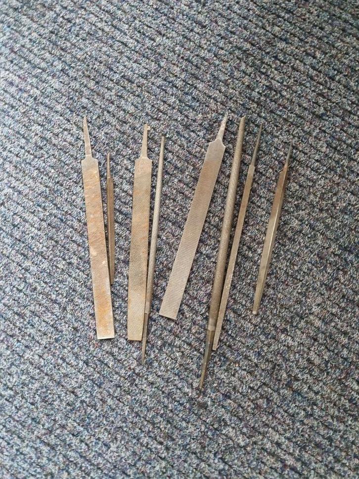 Setje Vijlen - Diverse Maten, Doe-het-zelf en Verbouw, Gereedschap | Handgereedschap, Gebruikt, Ophalen of Verzenden