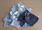 3x Knuffeldoekje, Knuffel van Bambino, Konijntje, Konijn, Kinderen en Baby's, Speelgoed | Knuffels en Pluche, Ophalen of Verzenden