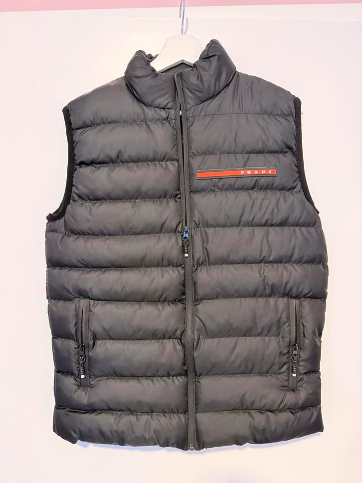 Prada Bodywarmer - Maat S - Nieuw, Kleding | Heren, Bodywarmers, Nieuw, Maat 46 (S) of kleiner, Zwart, Verzenden