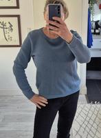 Vila Vidalo basic gebreide trui | Maat L | Blauw, Maat 38/40 (M), Blauw, Vila, Ophalen of Verzenden