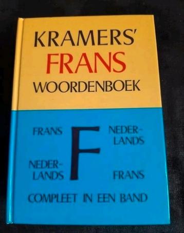Frans woordenboek kramers' (hardcover) compleet in een band beschikbaar voor biedingen