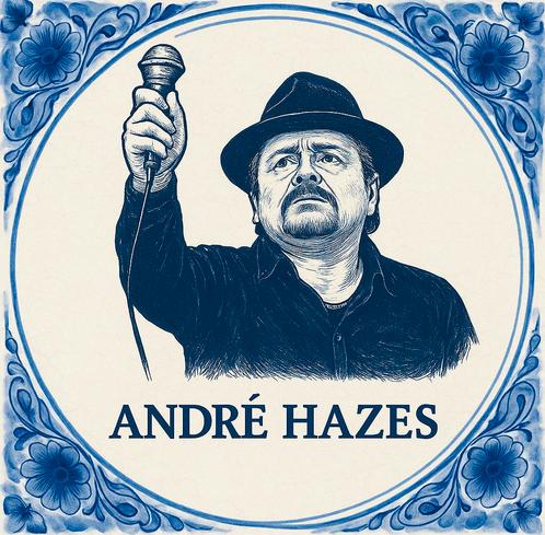 Wand Tegeltje André Hazes Senior, Antiek en Kunst, Antiek | Wandborden en Tegels, Ophalen of Verzenden