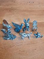 7 beeldjes diverse materialen, Ophalen of Verzenden, Gebruikt, Dier