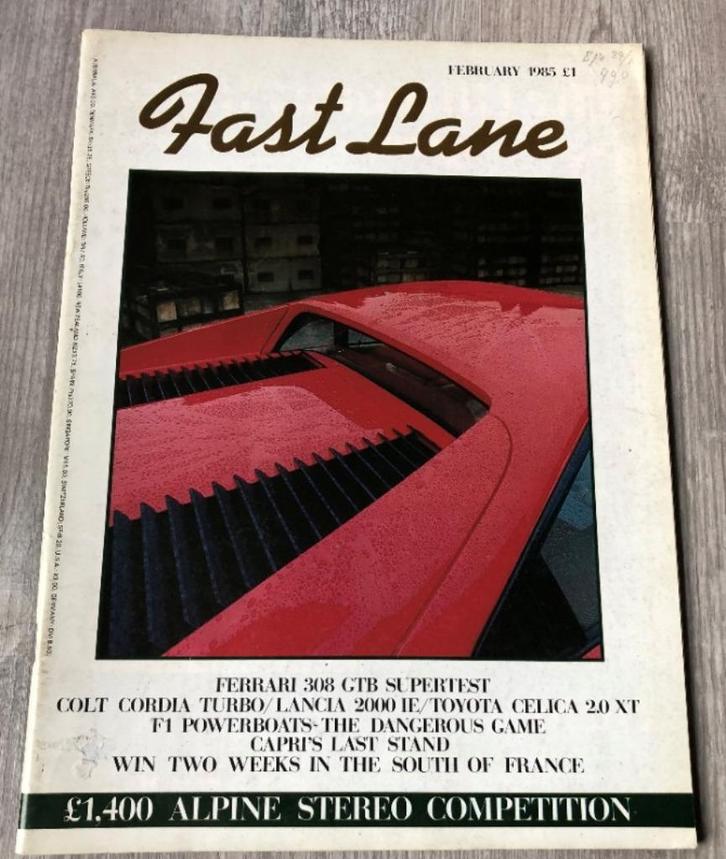 Fast Lane: Citroen CX25 GTi, Toyota Celica, Lancia S4Delta, Boeken, Auto's | Folders en Tijdschriften, Gelezen, Algemeen, Ophalen of Verzenden