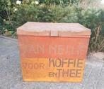 Van Nelle blik winkelblik voorraadblik koffie en thee retro, Ophalen of Verzenden, Zo goed als nieuw, Koffie, Van Nelle