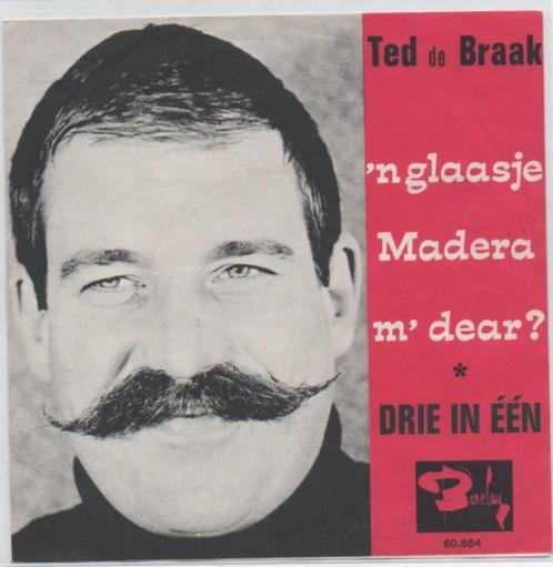 Ted de Braak- Een glaasje Madeira, my dear!!, Cd's en Dvd's, Vinyl | Nederlandstalig, Zo goed als nieuw, Levenslied of Smartlap