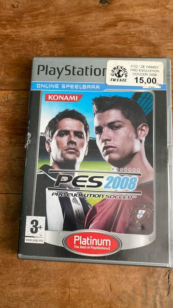 PES 2008 (Platinum) voor PS2 beschikbaar voor biedingen
