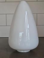 Plafond Lamp Art Deco glas model menhir 30cm, Ophalen, Zo goed als nieuw, Glas, Retro