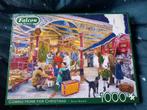 Falcon puzzel 1000 stukjes, coming home for christmas, Ophalen of Verzenden, Zo goed als nieuw