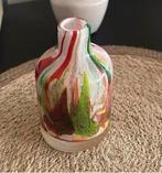Fidrio mixed colours  glas, mondgeblazen bloemenvaas nieuw!, Overige kleuren, Nieuw, Ophalen of Verzenden, Glas