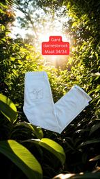 Gant dames Jeans maat 34/34, Wit, Nieuw, Ophalen of Verzenden, GANT