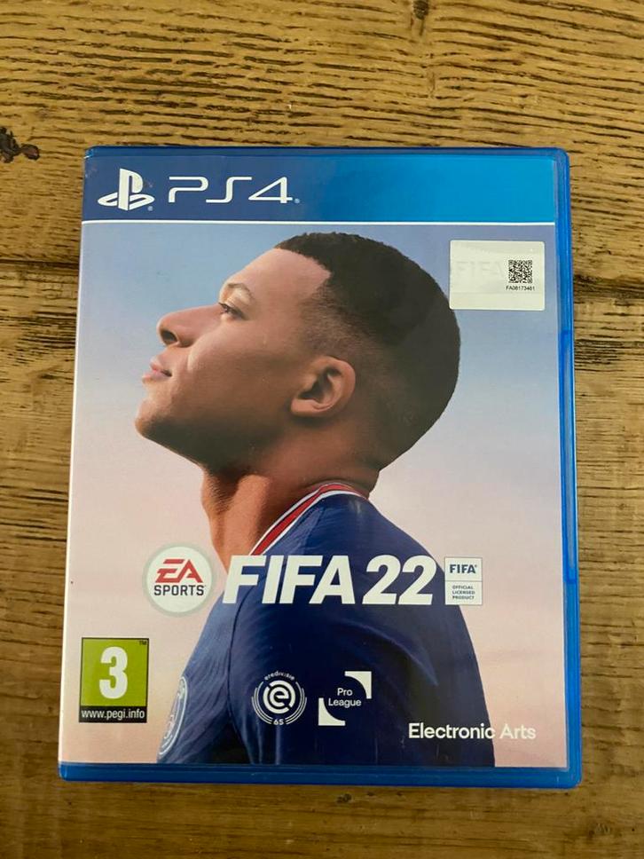 FIFA 22, Spelcomputers en Games, Games | Sony PlayStation 4, Zo goed als nieuw, Sport, 3 spelers of meer, Vanaf 3 jaar, Online