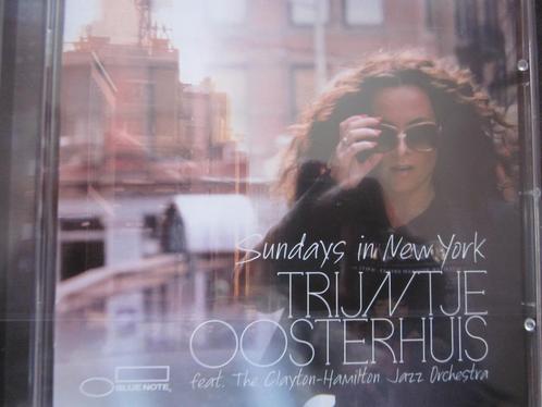 cd pop/Trijntje oosterhuis/ sundays in new york/10 nummers:, Cd's en Dvd's, Cd's | Pop, Nieuw in verpakking, 2000 tot heden, Ophalen of Verzenden