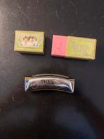 Hohner 'The Hohner Band' Mondharmonica met bewaardoosje, Gebruikt, Verzenden, C-mondharmonica, Met koffer of doosje
