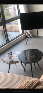 Versteend houten salontafels, Ophalen, Overige materialen, 50 tot 100 cm, Nieuw