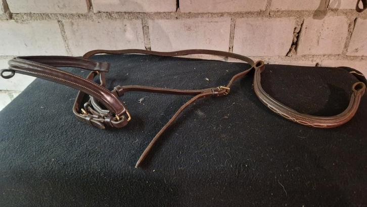 Harry's horse neusriem met frontriem, Dieren en Toebehoren, Paarden en Pony's | Hoofdstellen en Tuigage, Gebruikt, Springen, Ophalen of Verzenden