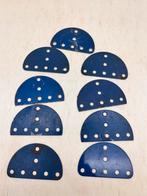 9 stuks semi circular plate Blauw, Hobby en Vrije tijd, Modelbouw | Overige, Gebruikt, Ophalen of Verzenden