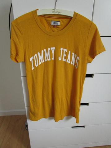 Vrolijk geel shirt van Tommy Jeans - maat S beschikbaar voor biedingen
