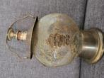 Vintage MCM Nautical Japan glas & messing decanteerkaraf, Ophalen