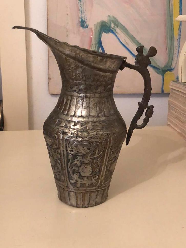 Antieke Perzische Koperen Ewer - Hakhamaneshi Kan, Antiek en Kunst, Kunst | Niet-Westerse kunst, Ophalen of Verzenden