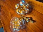 Diverse zilver & goudkleurige kerstdecoratie, Diversen, Kerst, Ophalen of Verzenden, Zo goed als nieuw