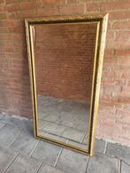 Facetgeslepen Spiegel met Gouden Lijst, Ophalen, Rechthoekig, 50 tot 100 cm, 100 tot 150 cm