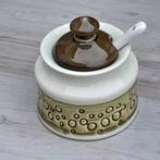 Mosterdpotje met deksel en lepeltje Zenith, Huis en Inrichting, Keuken | Servies, Gebruikt, Keramiek, Overige typen, Ophalen of Verzenden
