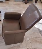 4 mooie leren luxe stoelen met rolletjes. 66 cm hoog, Ophalen, Gebruikt, 75 tot 100 cm, Leer