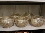 5 mooie vintage glazen  lampenkappen, Huis en Inrichting, Ophalen of Verzenden