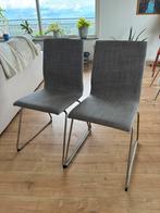 Grijze eetkamerstoelen - IKEA LILLÅNÄS, Ophalen, Modern minimalistisch, Twee, Zo goed als nieuw