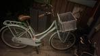 turquoise dames fiets met grijze mand en roze slot, 53 tot 56 cm, Ophalen of Verzenden, Tounis, Handrem