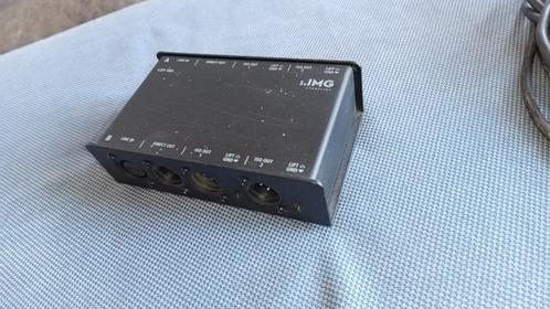 DI Box IMG Stageline LSP-102 Splitter, gebalanceerde Audio, Muziek en Instrumenten, Effecten, Zo goed als nieuw, Overige typen